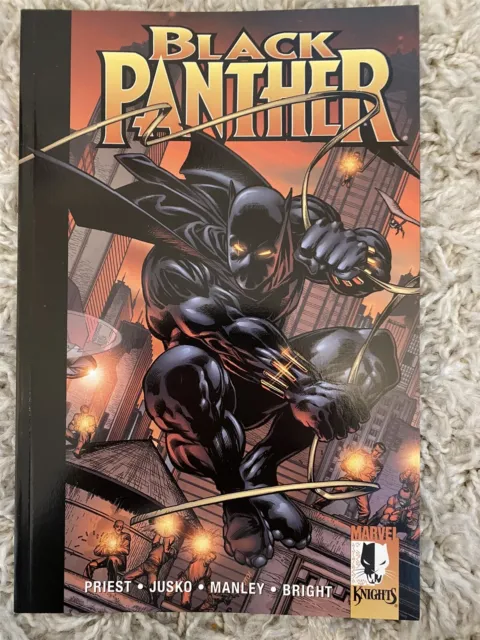 BLACK PANTHER - ENEMY OF THE STATE Marvel Knights Christopher Priest TPB TP