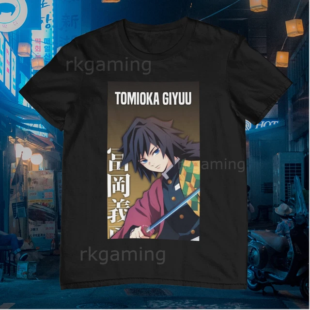 GIYU TOMIOKA HASHIRA Demon Slayer T-Shirt (For Men, Women, and Youth