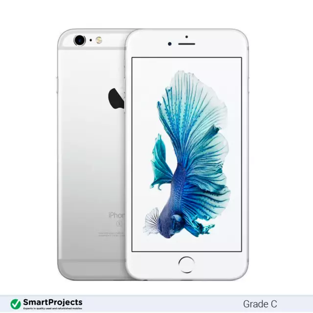 Apple iPhone 6s Argent 16GB État correct Débloqué smartphone