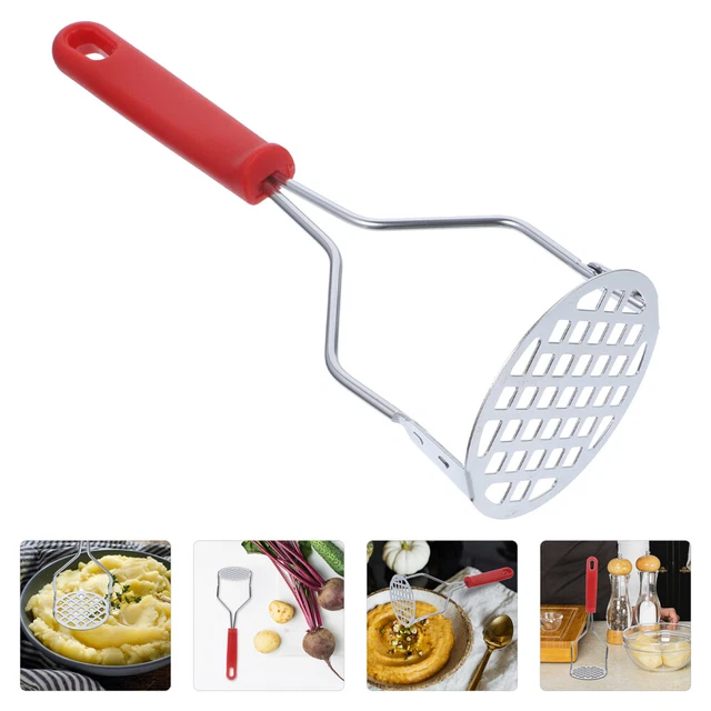 Pressa per patate plastica bambino utensili da cucina pressa per aglio altalena