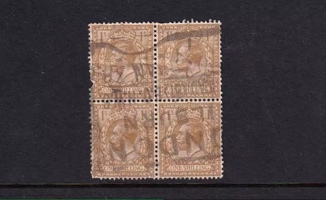 Great Britain Used Stamp in Block of 4 Sc#200