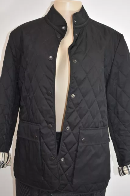 Fashionable Black Quilted Jacket Size Small On Sale 2