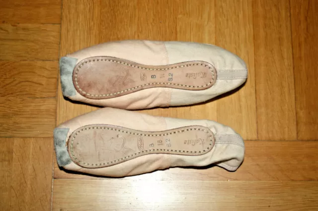 Ballett Schuhe - Spitzenschuhe - Kaliste - hautfarben - handgearbeitet 2