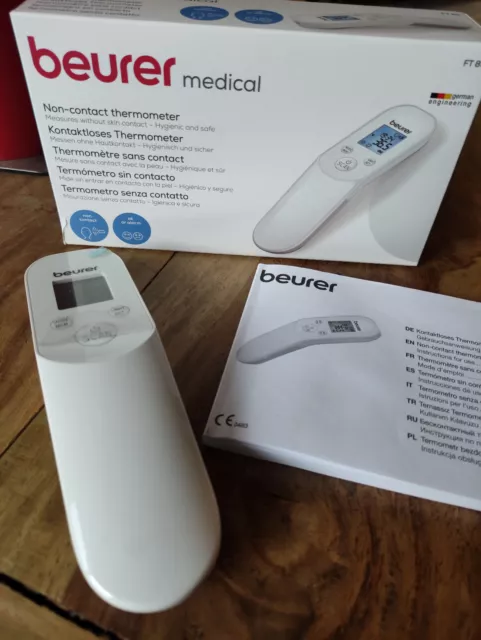 Beurer medical kontaktloses Infrarot-Stirnthermometer Fiberthermometer