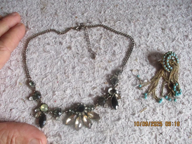 Pendentif Ancien – Bijou Vintage Occasion (réf. 123-21/4-55) | Sans Marque, Porté
