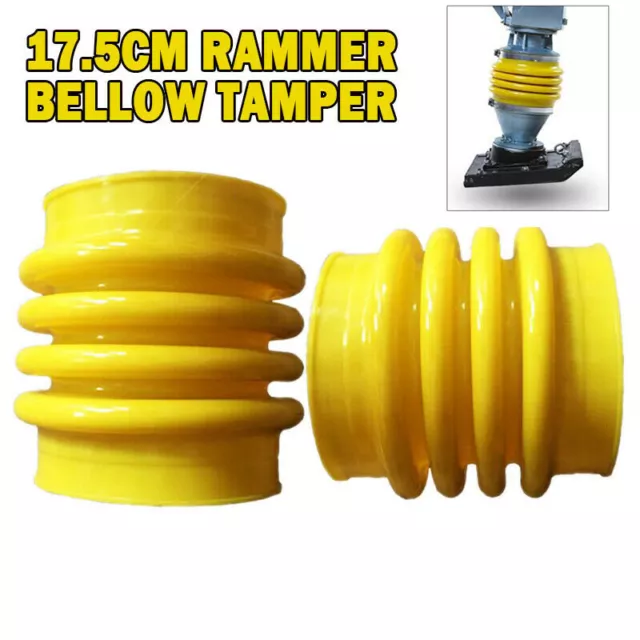 6.8" Bellows Boot For Wacker Rammer Compactor Tamper Jumping Jack Polyurethane t