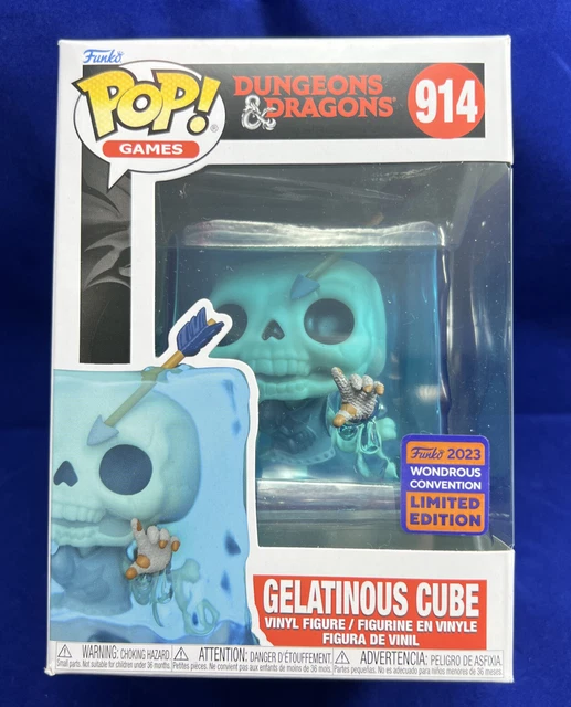 FUNKO POP GELATINOUS Cube 914 2023 Wondrous Con/Gamestop Exclusive 32