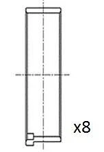 Pleuellager GLYCO 71-3904 STD - Audi, Ford, Seat | Motointegrator