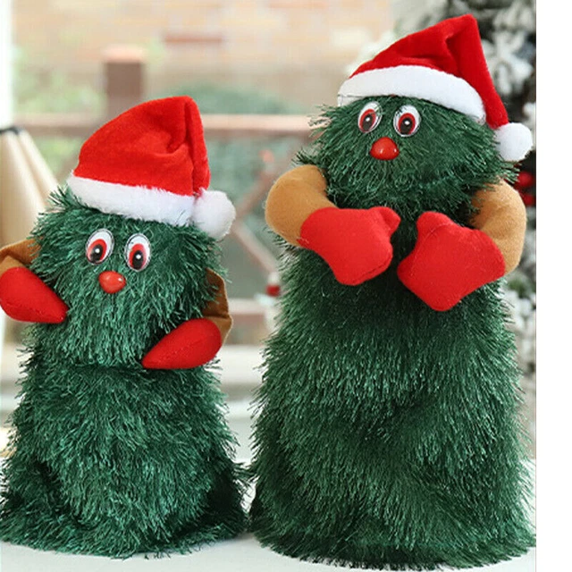 Elektrisch tanzend singender Weihnachtsbaum Plüschpuppe Spielzeug Weihnachten Dekoration Kind Geschenk