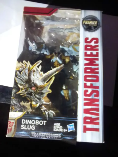 Transformers The Last Knight Dinobot Slug Fiery Warrior Premier Edition. New