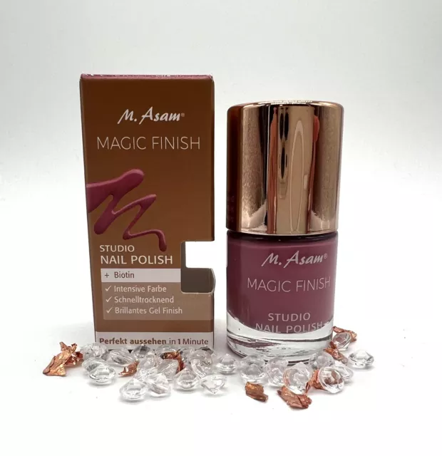 M. Asam MAGIC FINISH Nagellack: Studio Nail Polish Muted Pink 8 ml NEU