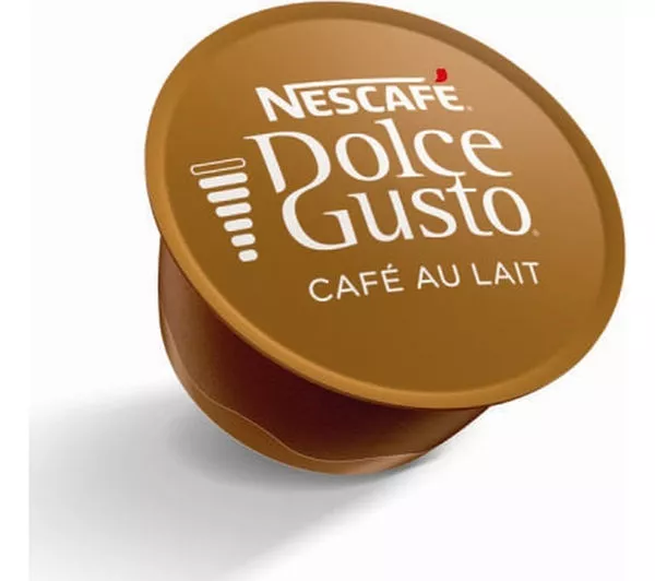 Nescafe Dolce Gusto Cafe Au Lait  coffee pods 16,32,48,64,72 Cups Servings