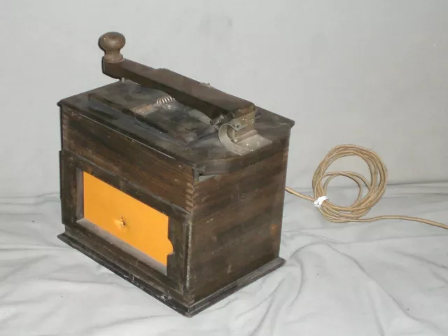 Very Nice Antique Wooden Burke & James Rexo Photo Printer