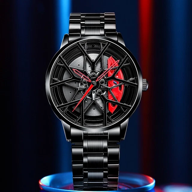 OROLOGIO con RUOTA BMW M8, da polso per UOMO - Wheel Watch