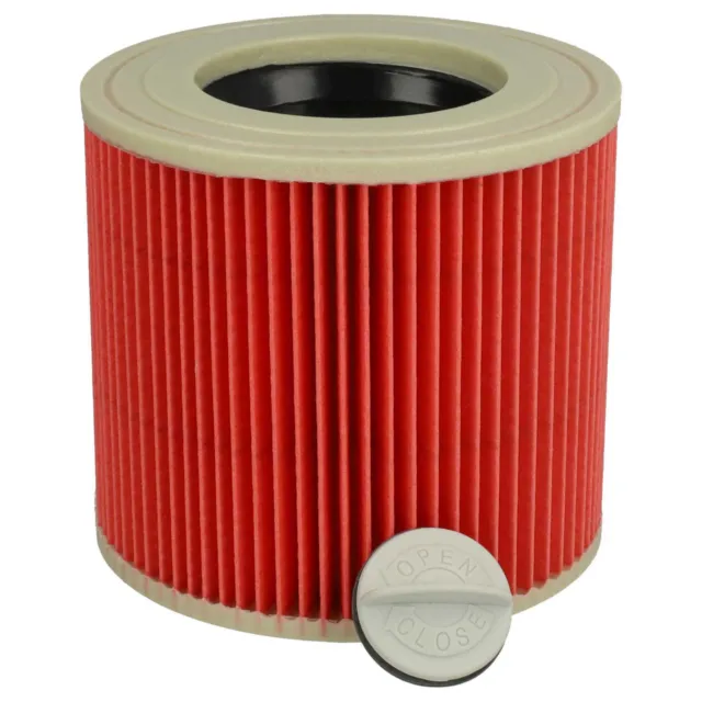 Filtre plissé d'aspirateur pour Rowenta EH/J601415R, RU5053