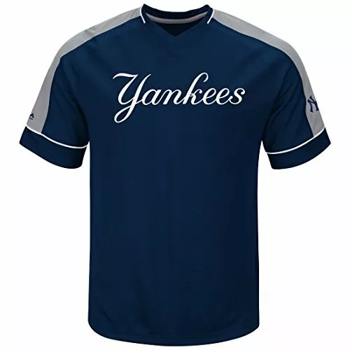 MLB T-Shirt New York Yankees Lead Hitter Jersey Shirt Trikot Warm Up Baseball
