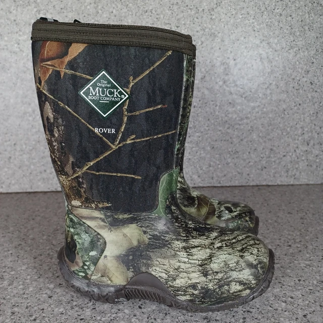 THE ORIGINAL MUCK Boot Mossy Oak Rover Camouflage Waterproof Rainboots Shoes 65.00 PicClick