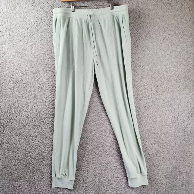 ATM Anthony Thomas Mellillo Chroma Wash Jogger Pants Men's XL Eucalyptus Pull On