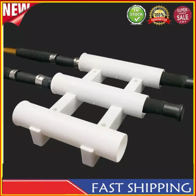 Fishing Rod Rack 3 Link Tube Pole Tube Mount Bracket Portable Kayak Yacht Tackle