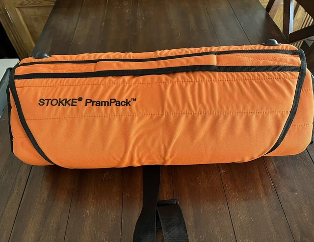 Estuche protector para cochecito universal Stokke Pram Pack naranja
