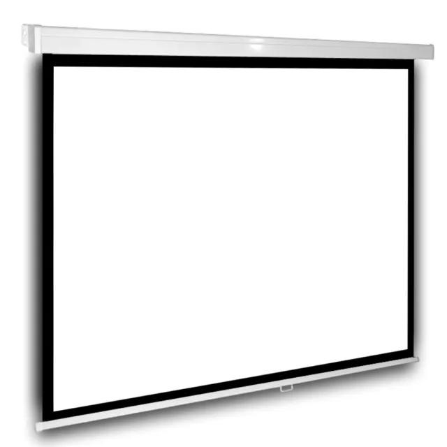 Avlux Heimkino Beamer Rollo Leinwand 220 x 220 cm 1:1 4:3 16:9 LCD DLP LED HDTV 2