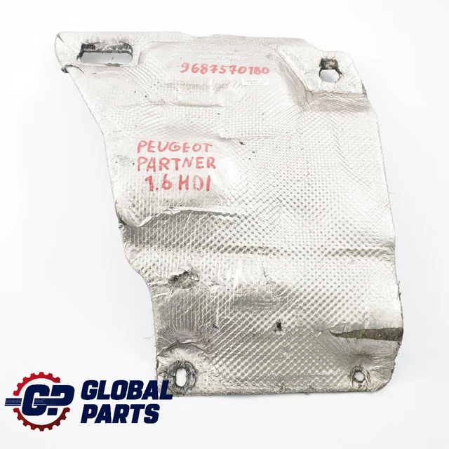 Scudo termico marmitta scarico scooter per Vespa Splint 150 16-22 argento
