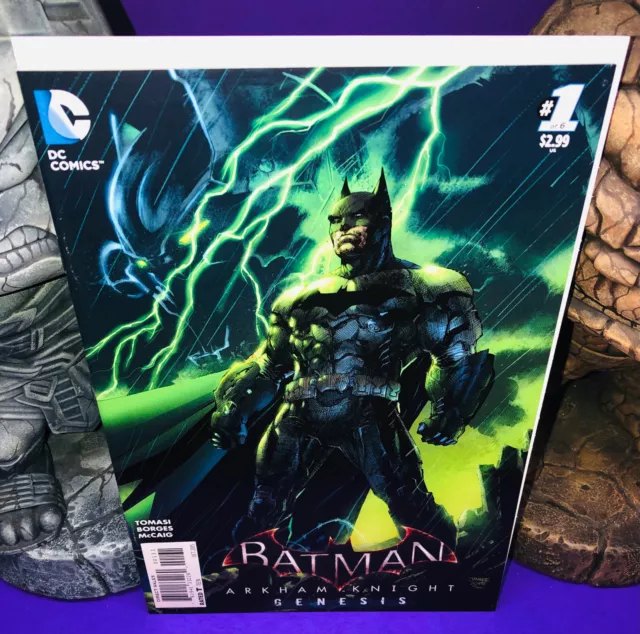 Batman: Arkham Knight Genesis #1 (2015 DC) Jim Lee Variant Cover