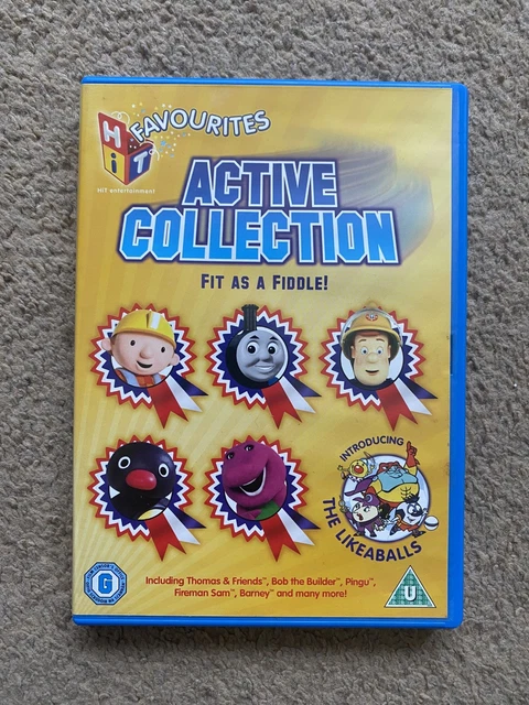 HIT FAVOURITES: ACTIVE Collection DVD (2008) - Barney, The Wiggles ...