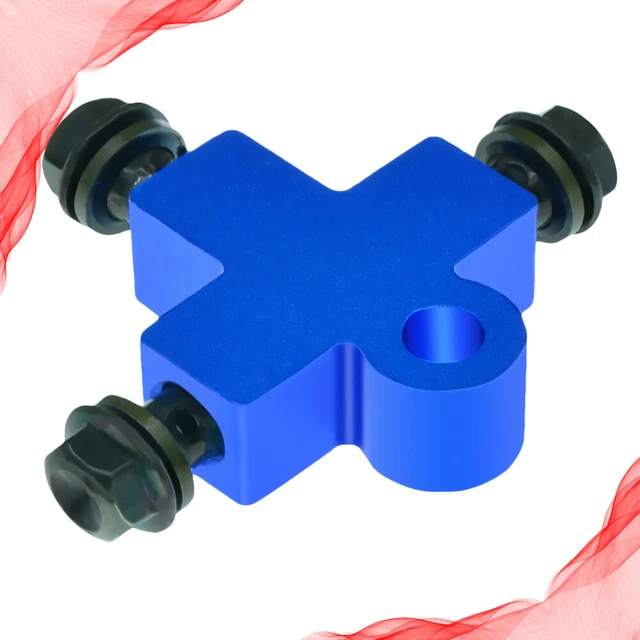 Adattatore An6 Maschio Dritto Adattatore Unione Svasato AN-6 Maschio Dritto - In Alluminio Nero Per Tubazioni Olio/carburante Adattatore Svasato AN-6