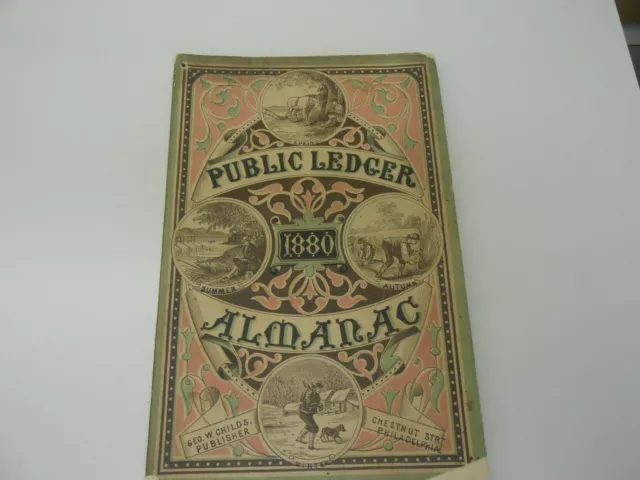 1880 Public Ledger (Philadelphia) Almanac