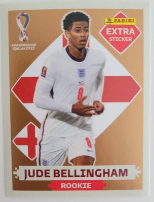 PANINI 2022 FIFA World Cup Stickers Jude Bellingham Bronze Rookie Extra ...