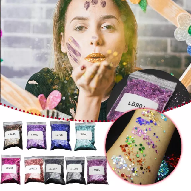 Face Eyes Body Hair Glitter Party Glitter Mixed Nail Glitter Drip Cell Phone