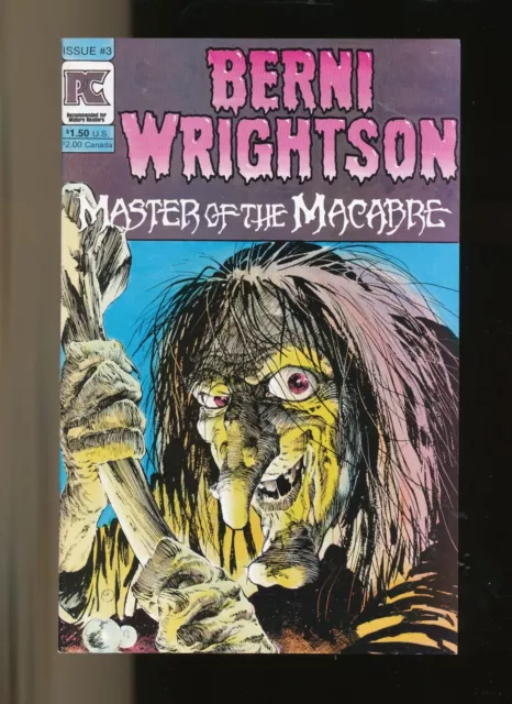 Berni Wrightson  Master of the Macabre  No   3  US Pacific Comics  vfn