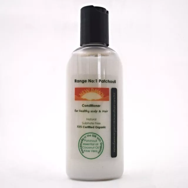 TRAVEL SIZE CONDITIONER - 100ml Bottle Toiletries - New Dawn Organic Hair Care