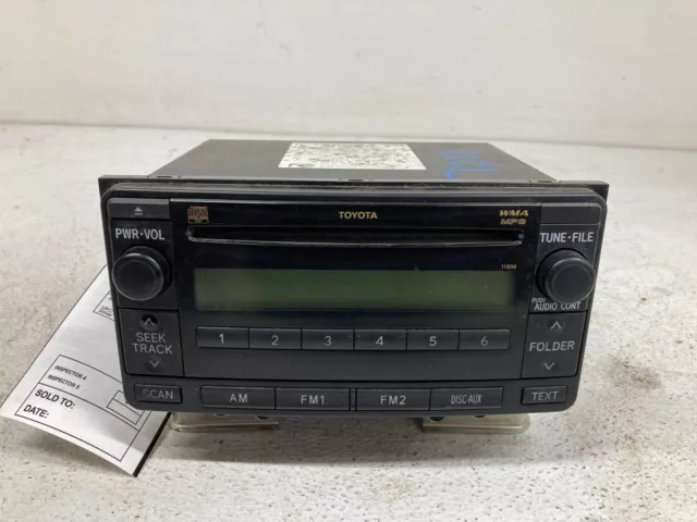VINTAGE TOYOTA FUJITSU Ten Limited Radio 86120-14371 CE