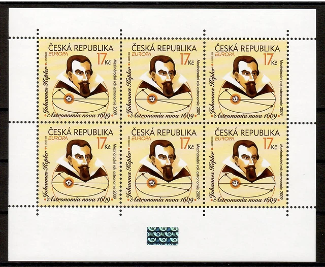 Tschechische Republik 2009 - Mi. 595 "Europa/Cept" im Kleinbogen postfrisch