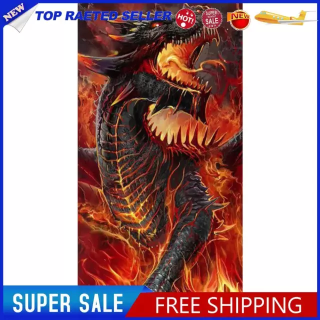 5D Diamond Painting Kit DIY Dragon Full Square Drill Wall Animal Picture Mosaic