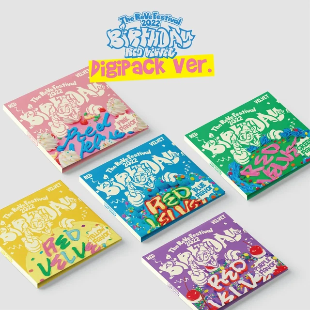 [Kpop Republic] Red Velvet 'The Reve Festival 2022 - Birthday' (Digi) + Poster