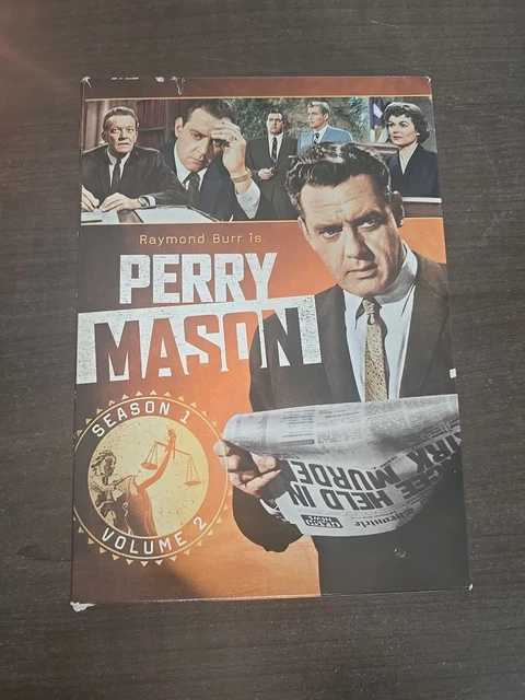 PERRY MASON: SEASON 1 Volume 2 DVD Discs Only - Complete