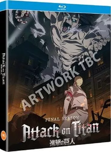 DVD Anime Attack On Titan The Final Season 4 Part 1 (1-16 End