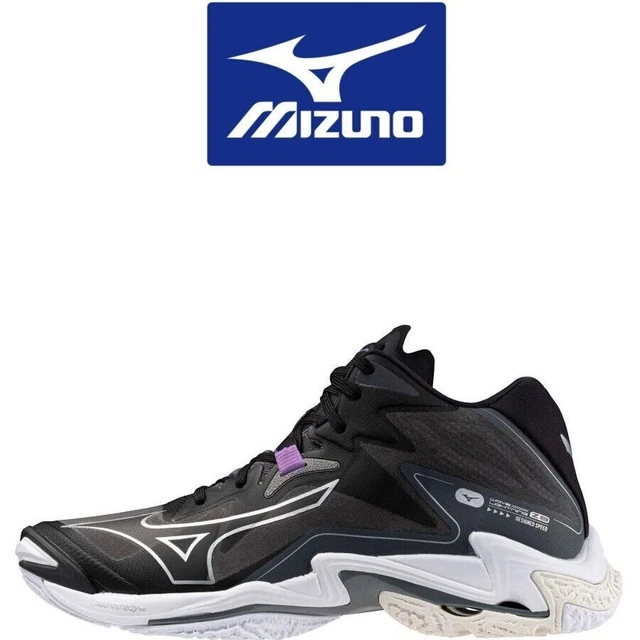 MIZUNO VOLLEYBALL SHOES WAVE LIGHTNING Z7 MID Unisex White Black F