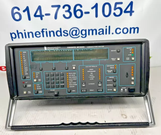 TTC Fireberd MC6000 Communications Analyzer