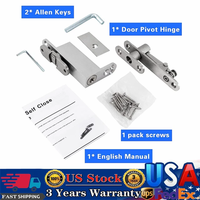 STAINLESS STEEL 90 Degree Shaft Invisible Door Hinge Hidden Door Pivot