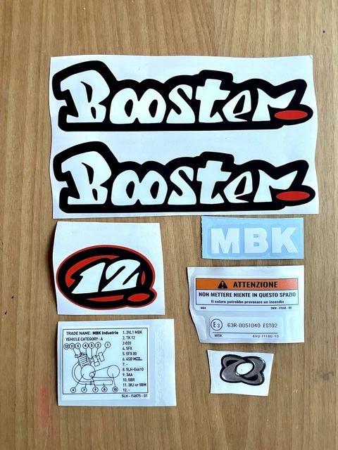 Kit Adesivi MBK Booster R Spirit Next Generation Compatibili Moto