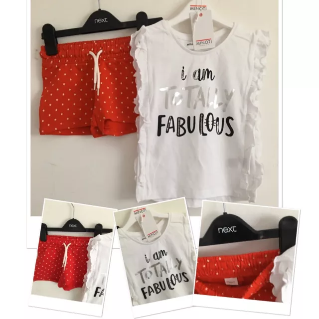 Next New Girls summer Star Theme Shorts & New fabulous totally Top 2-3 Years