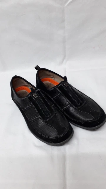 LADIES LIFESTYLE BY Cushion Walk Black Shoe. Size 6 1.99