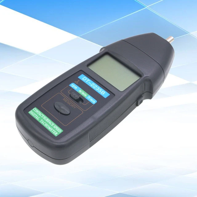 Messwerkzeug Hand-Drehzahlmesser Anemometer 2-in-1-Digital-Drehzahlmesser