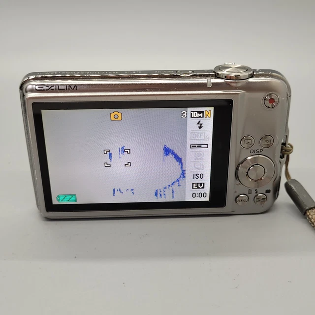 Casio Exilim EX-S10 10,1 megapixel morti testati argento 8