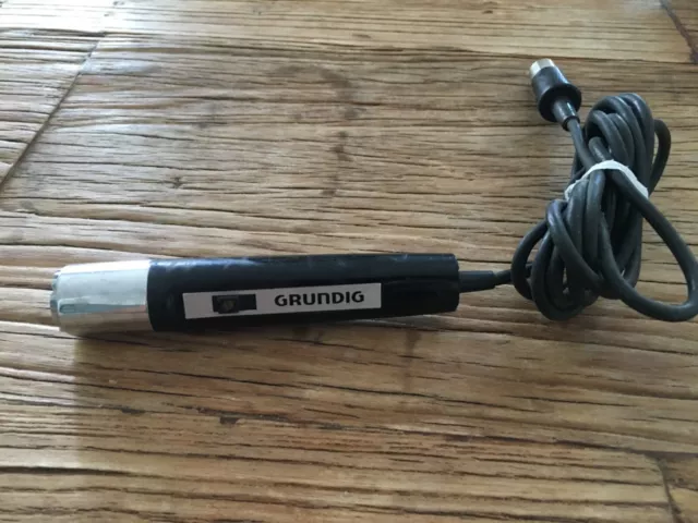 Microphone Grundig GCMS 332 Stéréo Avec Boîte Et Instructions - Din Plug