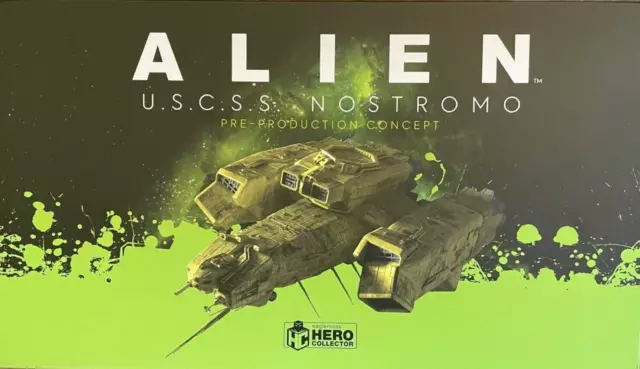 Eaglemoss Alien Uscss Nostromo Xl Ship Yellow Pre-Production Concept Edition New